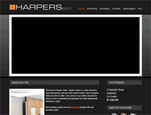 Tablet Screenshot of harperssalon.ie